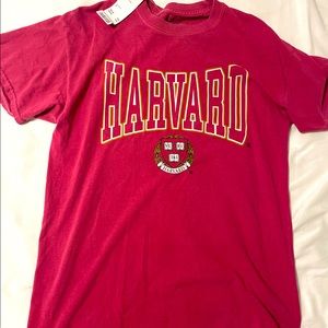Urban Outfiters Oversized Red Harvard T-Shirt